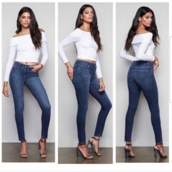 Good American Good Legs Skinny Denim 8 / 29 - Picture 1 of 6